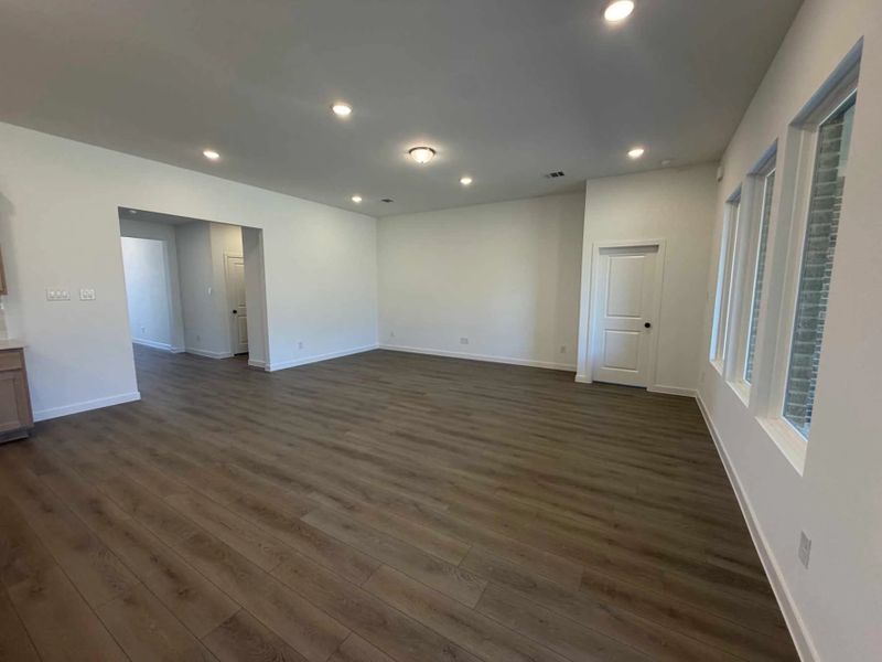 Family Room Construction Progress Family Room Construction Progress