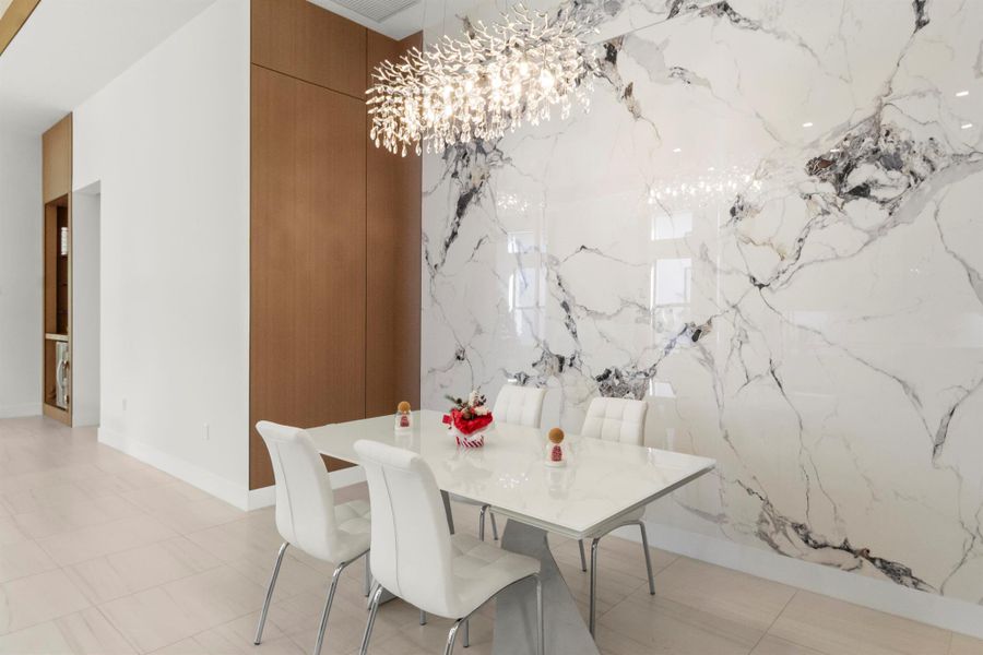 Furnished interior view inside a new home in , Boca Raton (Image 75). Furnished interior view inside a new home in , Boca Raton (Image 75).