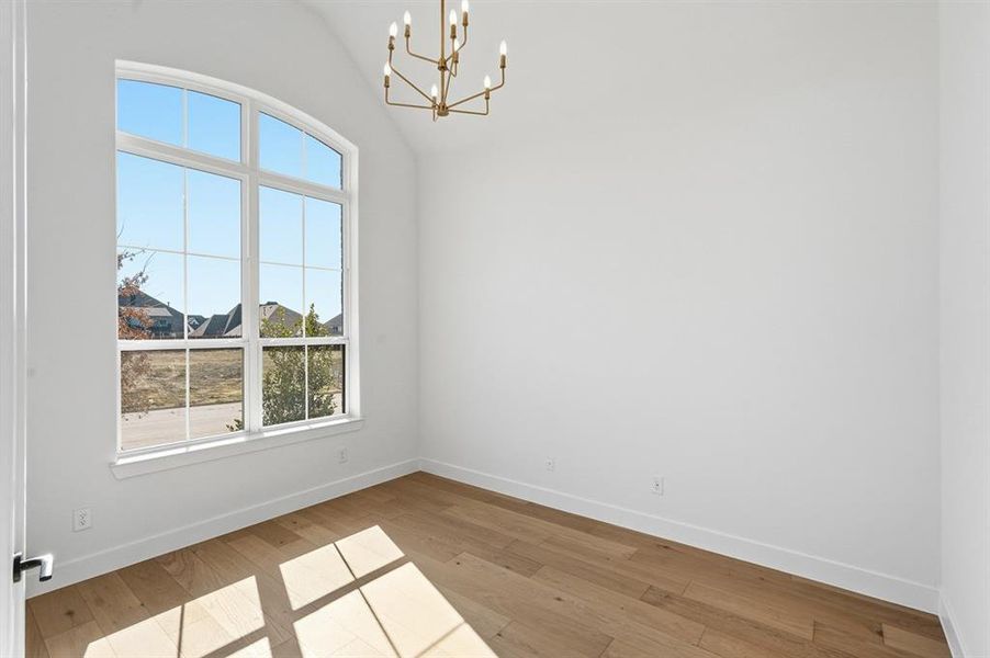 Spacious, unfurnished interior of a new home in Mustang Lakes, Celina (Image 18). Spacious, unfurnished interior of a new home in Mustang Lakes, Celina (Image 18).