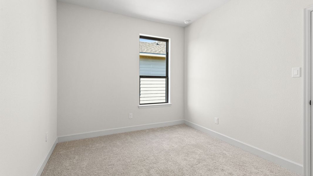 Spacious, unfurnished interior of a new home in Bridgeland, Cypress (Image 14).