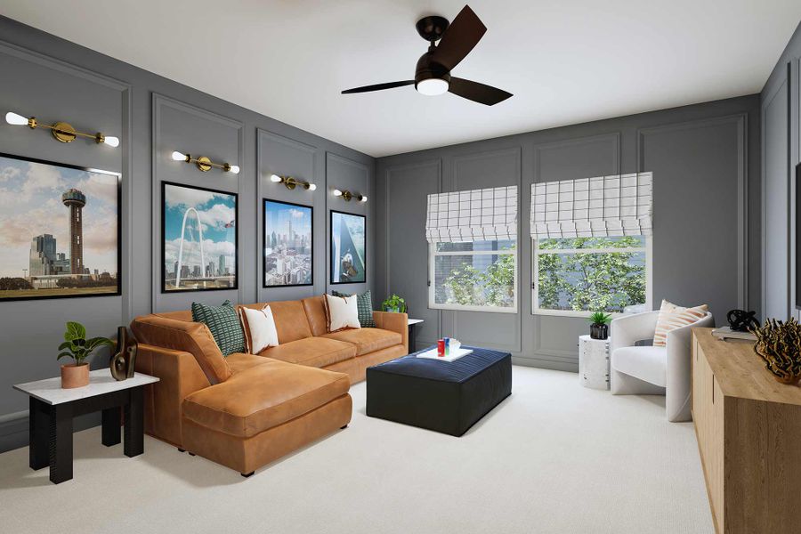 The Waterlily - Optional TV Room The Waterlily - Optional TV Room