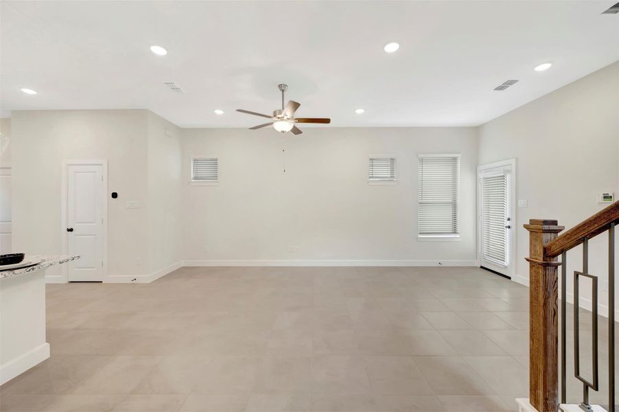 Spacious, unfurnished interior of a new home in Indigo 35’ Homesites, Richmond (Image 16).