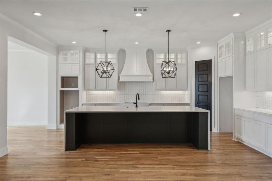 Furnished interior view inside a new home in , Midlothian (Image 6). Furnished interior view inside a new home in , Midlothian (Image 6).
