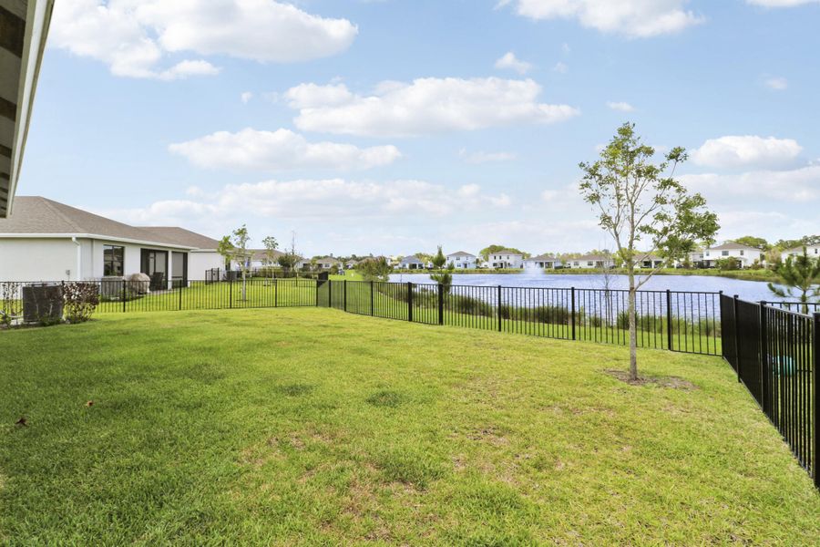 Fenced Yard