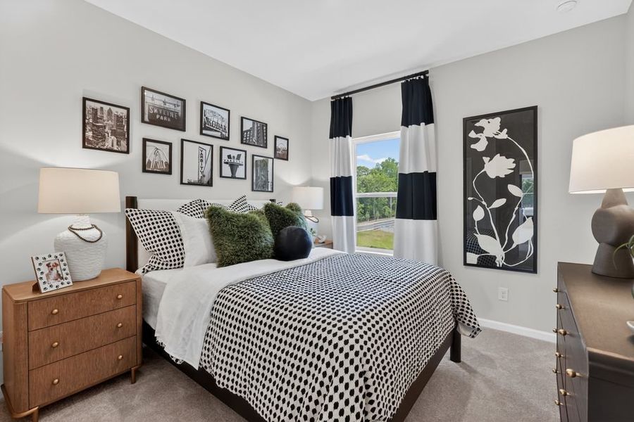 Furnished interior view inside a new home in Alder Creek, Cumming (Image 15).