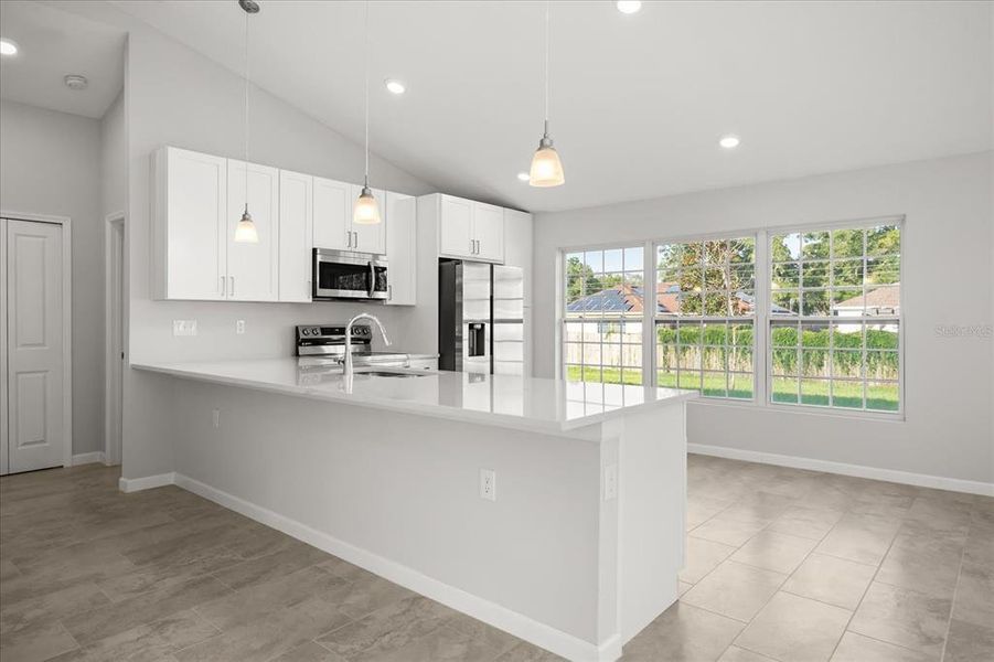 Furnished interior view inside a new home in , Deland (Image 3).