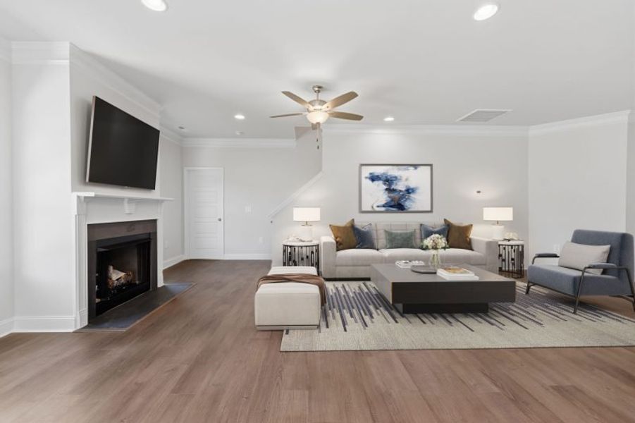 Furnished interior view inside a new home in Sullivans Reserve, Walkertown (Image 5).