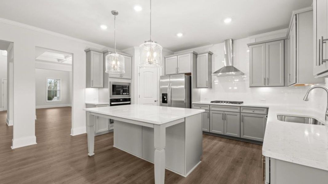 Furnished interior view inside a new home in Thalley Creek Estates, Cumming (Image 7).