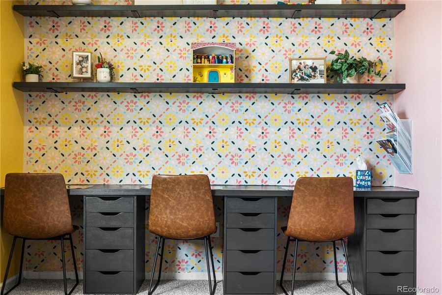 Furnished interior view inside a new home in Poudre Heights: The Alpine Collection, Windsor (Image 40).