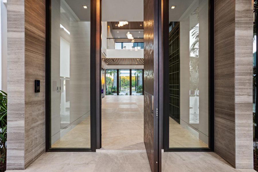 Furnished interior view inside a new home in , Jupiter (Image 56).
