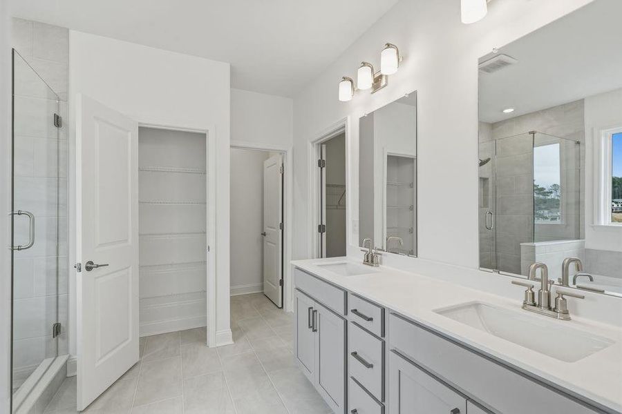 Furnished interior view inside a new home in Reserve at Hickory Walk, Kennesaw (Image 10).