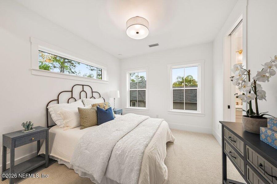 Furnished interior view inside a new home in , Jacksonville (Image 18).