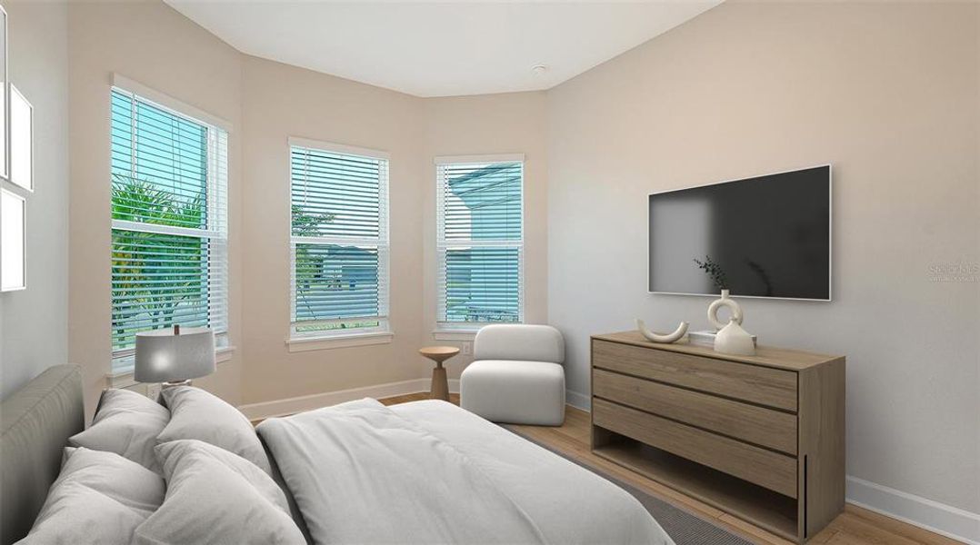 Furnished interior view inside a new home in Esplanade at Azario Lakewood Ranch, Lakewood Ranch (Image 41).