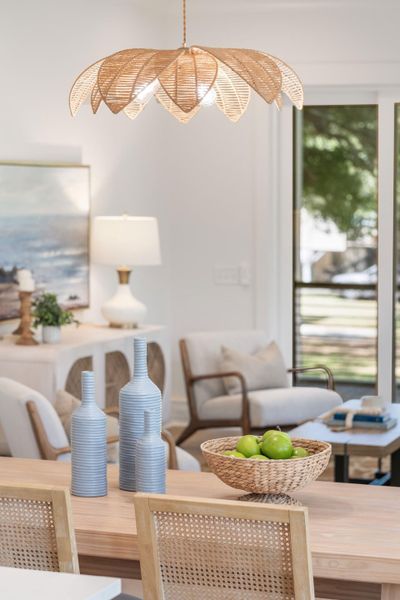 Close-up of interior finishes inside a home in , Edisto Island (Image 40).