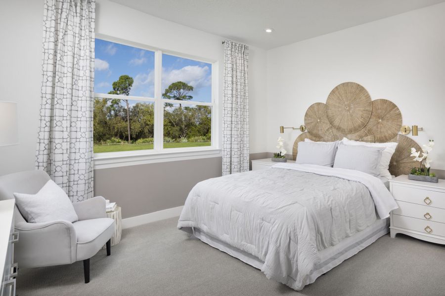 Representative furnished interior of a home built from the The Red Rock by Mattamy Homes in Windwater, Parrish (Image 13).