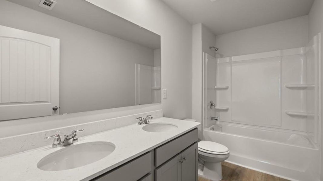 Furnished interior view inside a new home in Lost Creek, Dallas (Image 6).