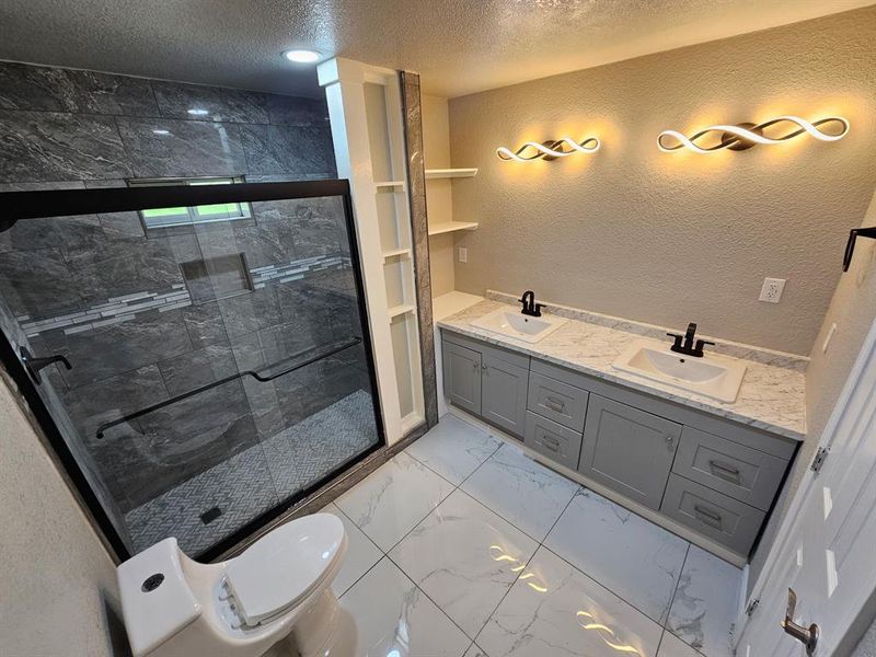 Secondary bathroom