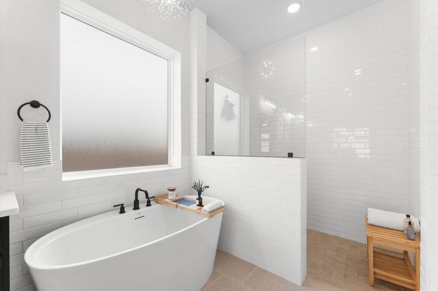 Furnished interior view inside a new home in , Tomball (Image 6).