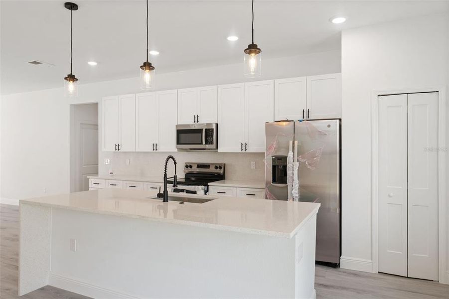 Furnished interior view inside a new home in , Ocala (Image 6). Furnished interior view inside a new home in , Ocala (Image 6).