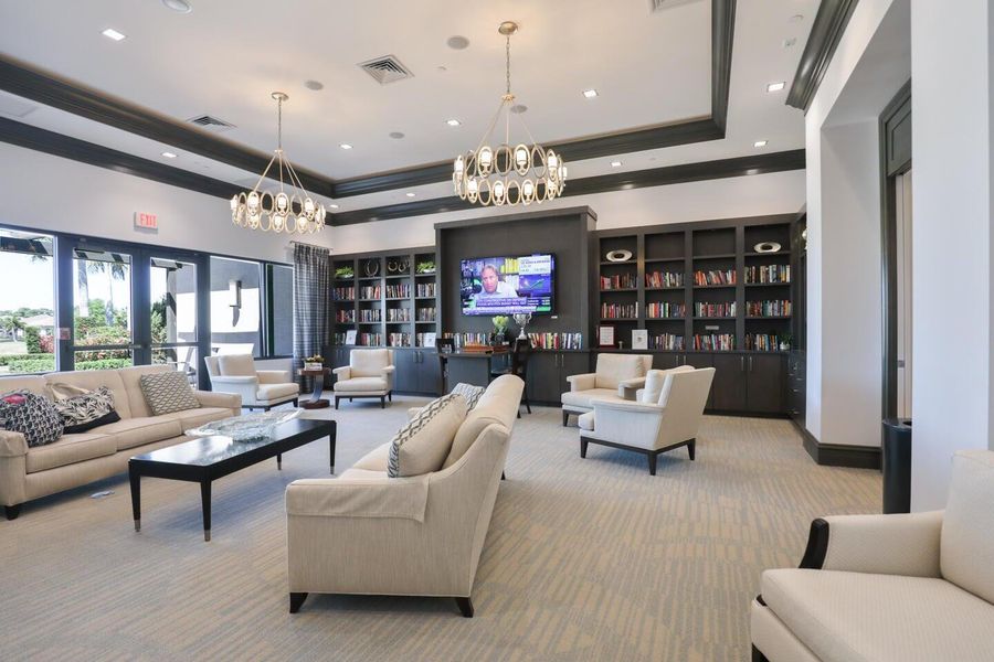 Furnished interior view inside a new home in PGA Village Verano, Port St. Lucie (Image 41).