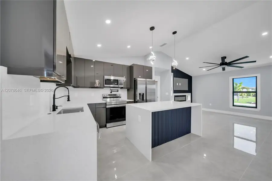 Furnished interior view inside a new home in , Cape Coral (Image 7).