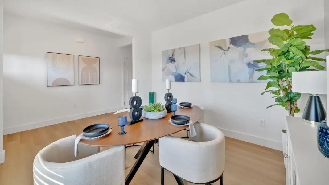 Furnished interior view inside a new home in Millstone Village, Morristown (Image 15).
