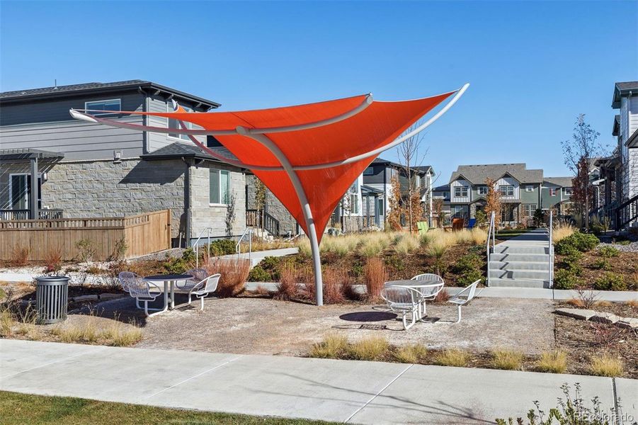 Neighborhood pocket park Neighborhood pocket park