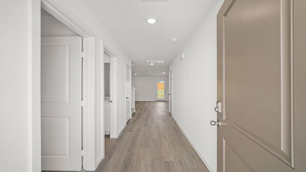 Spacious, unfurnished interior of a new home in Westward Pointe, Sealy (Image 10). Spacious, unfurnished interior of a new home in Westward Pointe, Sealy (Image 10).
