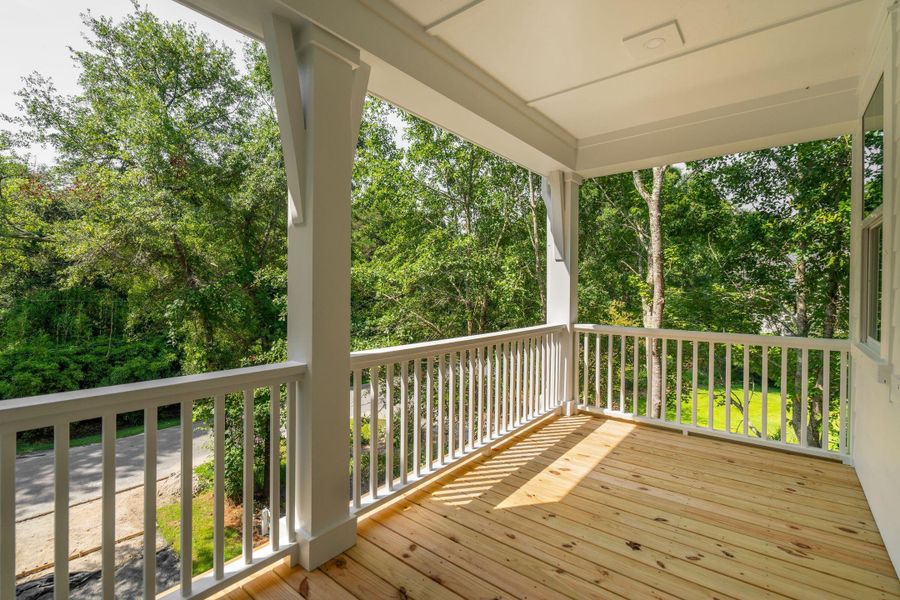 Exterior details and patio area of a home in , Johns Island (Image 45).