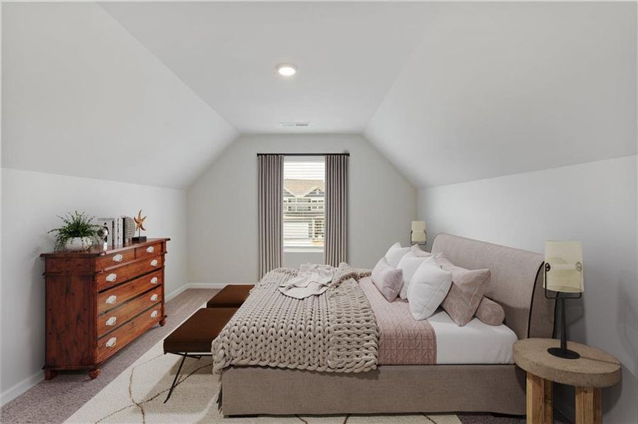 Furnished interior view inside a new home in , Calhoun (Image 22).