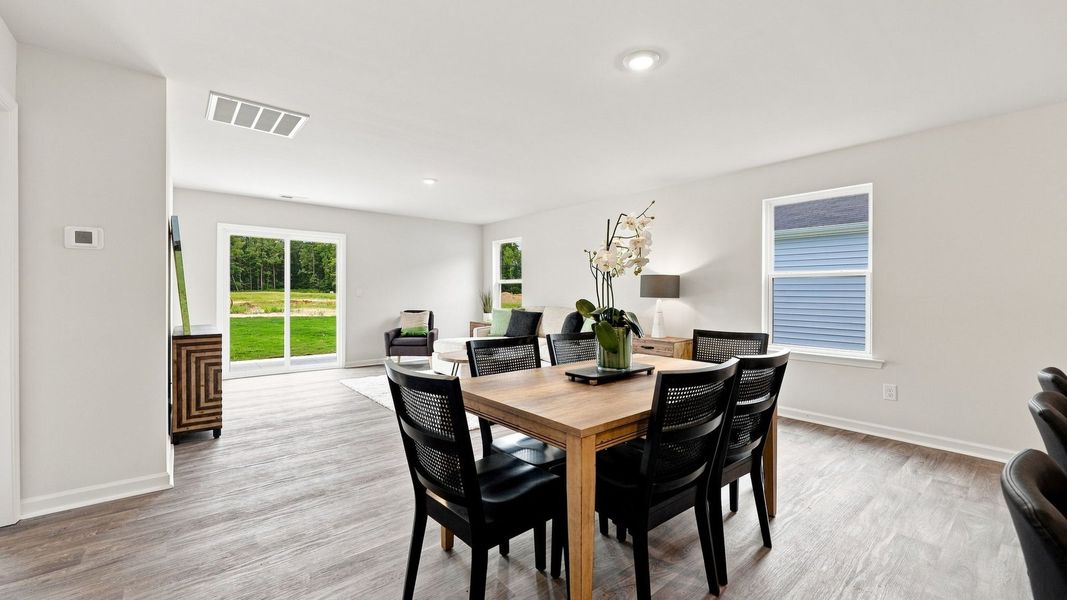 Furnished interior view inside a new home in Carter Ridge, Greenville (Image 31).