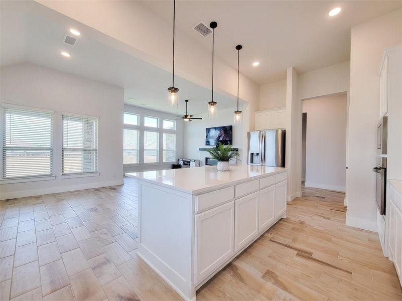 Furnished interior view inside a new home in , Midlothian (Image 5).