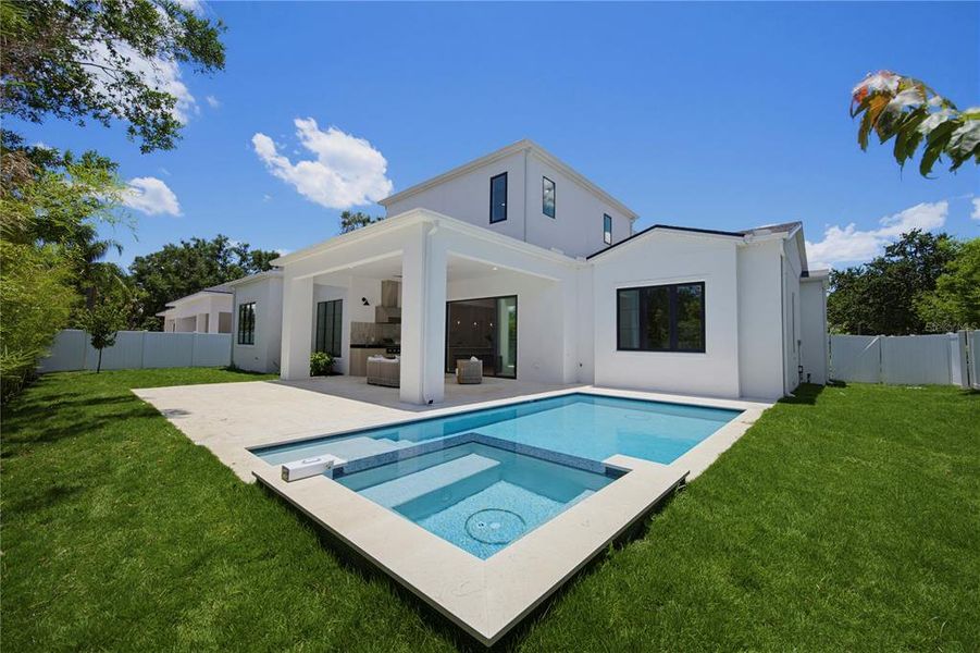 Exterior details and patio area of a home in , Winter Park (Image 37).