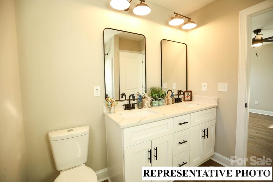 Furnished interior view inside a new home in , Kannapolis (Image 5).