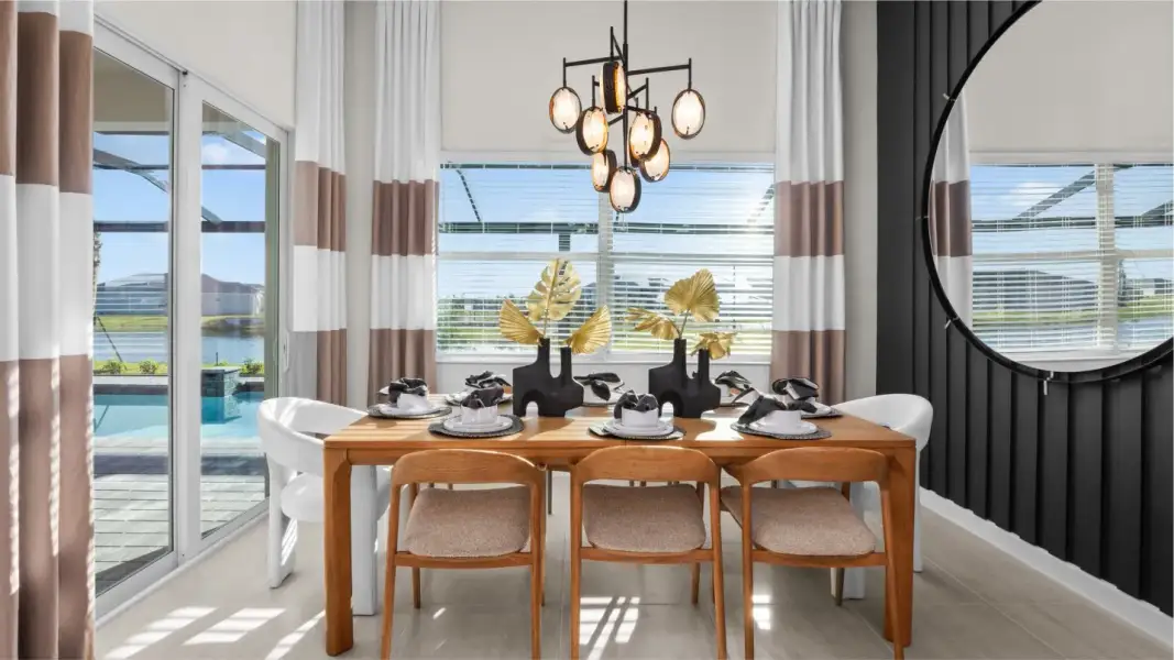 Lakeside dining room Lakeside dining room