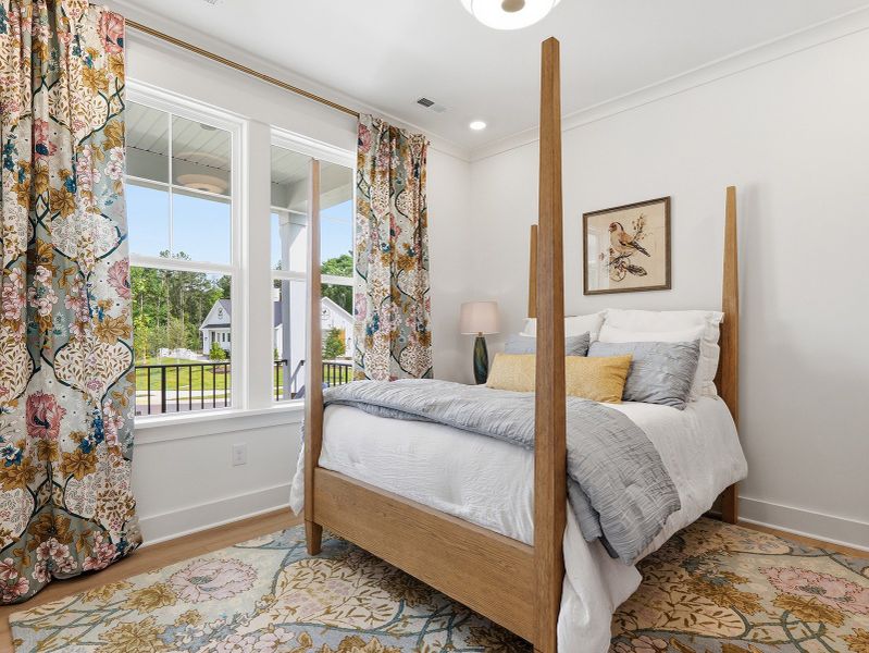 Representative furnished interior of a home built from the Goodwin - Vanguard Collection by Mungo Homes in Grand Park, Leland (Image 11).