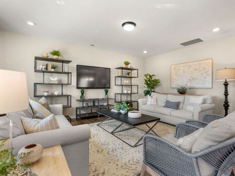 Representative furnished interior of a home built from the Somerset by True Homes in Westbrook Falls, Colfax (Image 9). Representative furnished interior of a home built from the Somerset by True Homes in Westbrook Falls, Colfax (Image 9).