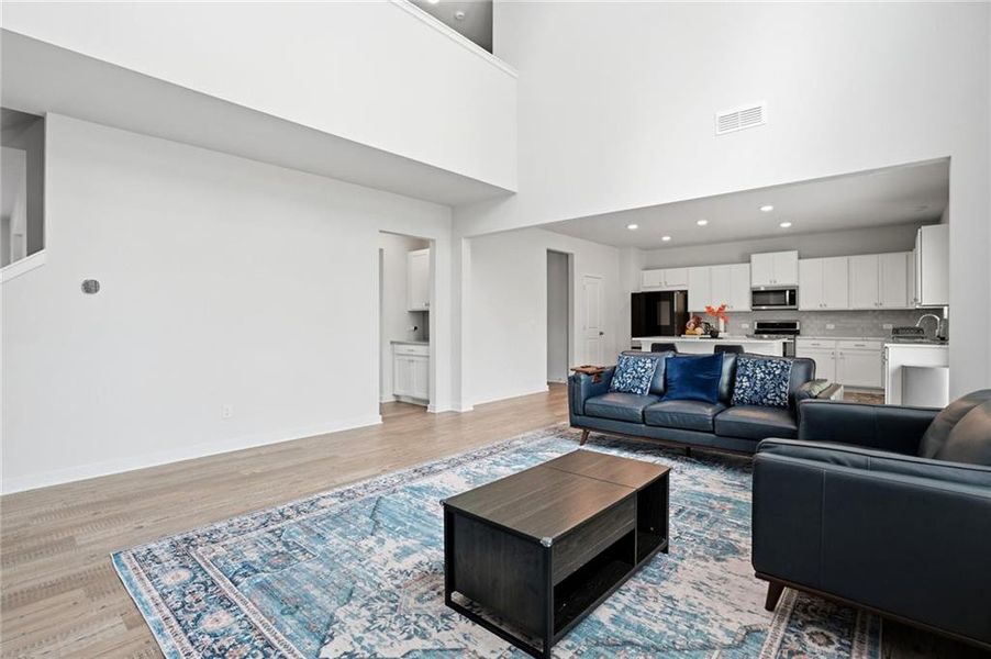 Furnished interior view inside a new home in Ellorie Estates, Dawsonville (Image 30).