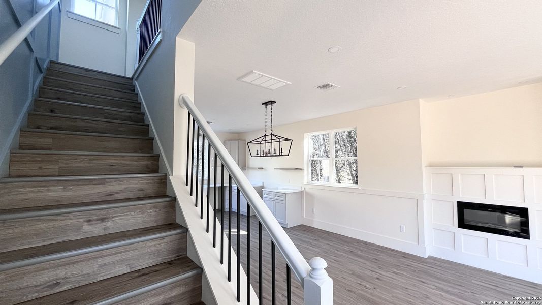 Furnished interior view inside a new home in , Bandera (Image 3). Furnished interior view inside a new home in , Bandera (Image 3).