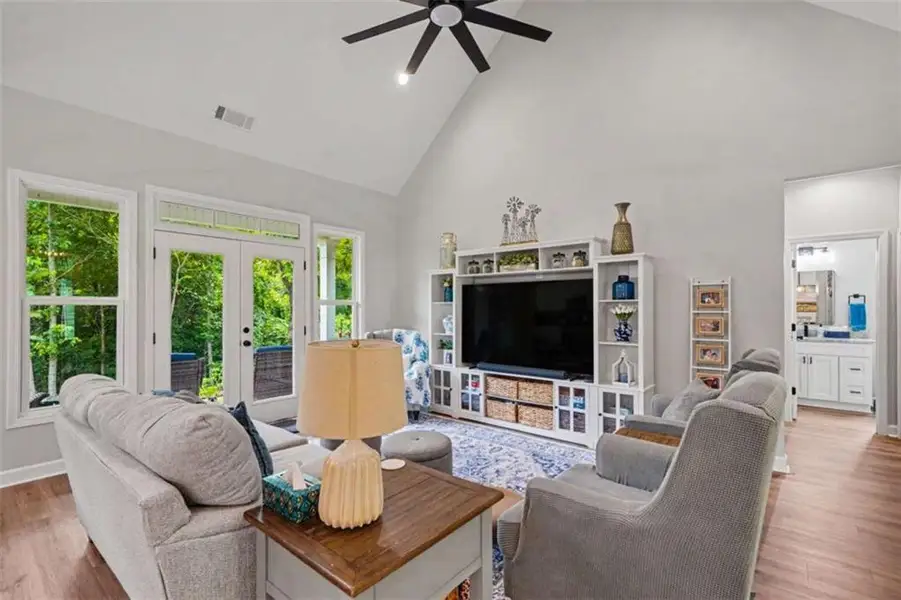 Furnished interior view inside a new home in , Griffin (Image 11). Furnished interior view inside a new home in , Griffin (Image 11).