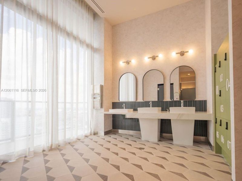 Furnished interior view inside a new home in , Miami (Image 19).
