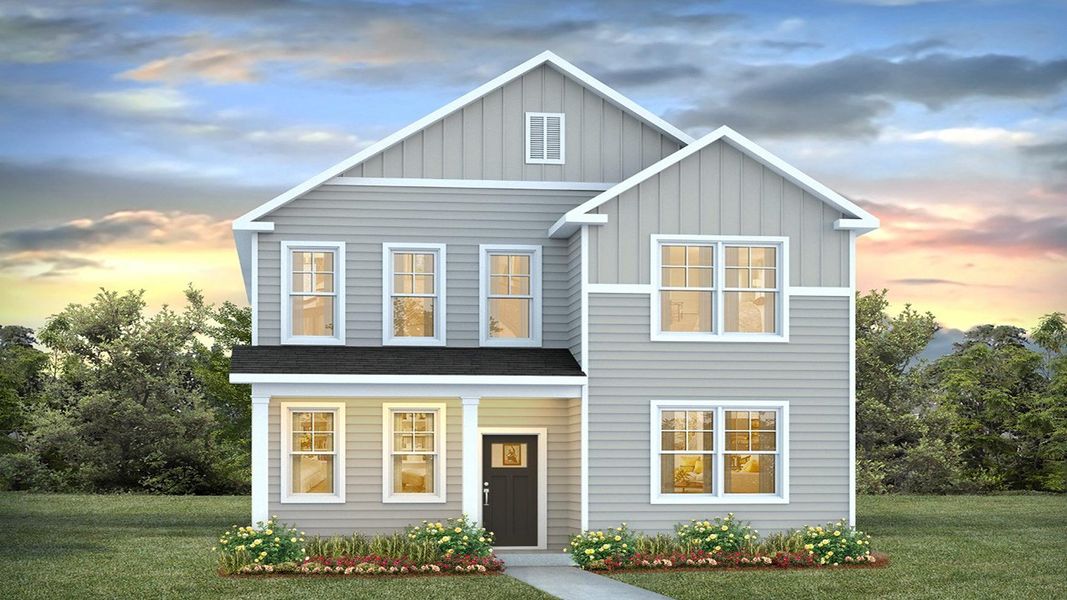 Front exterior of a home in the Altama community, located in Brunswick, GA (Image 8).