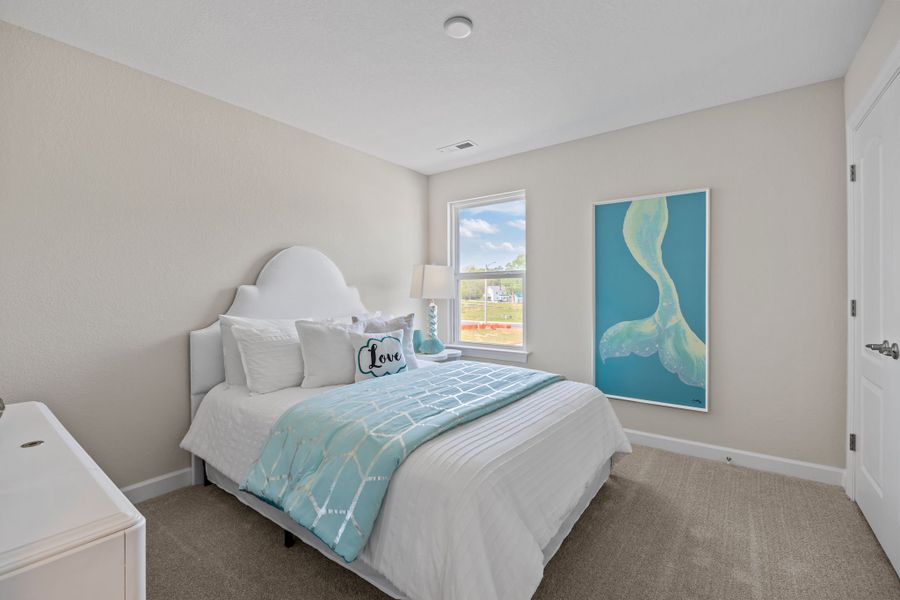 Furnished interior view inside a new home in Neill's Pointe, Angier (Image 25).
