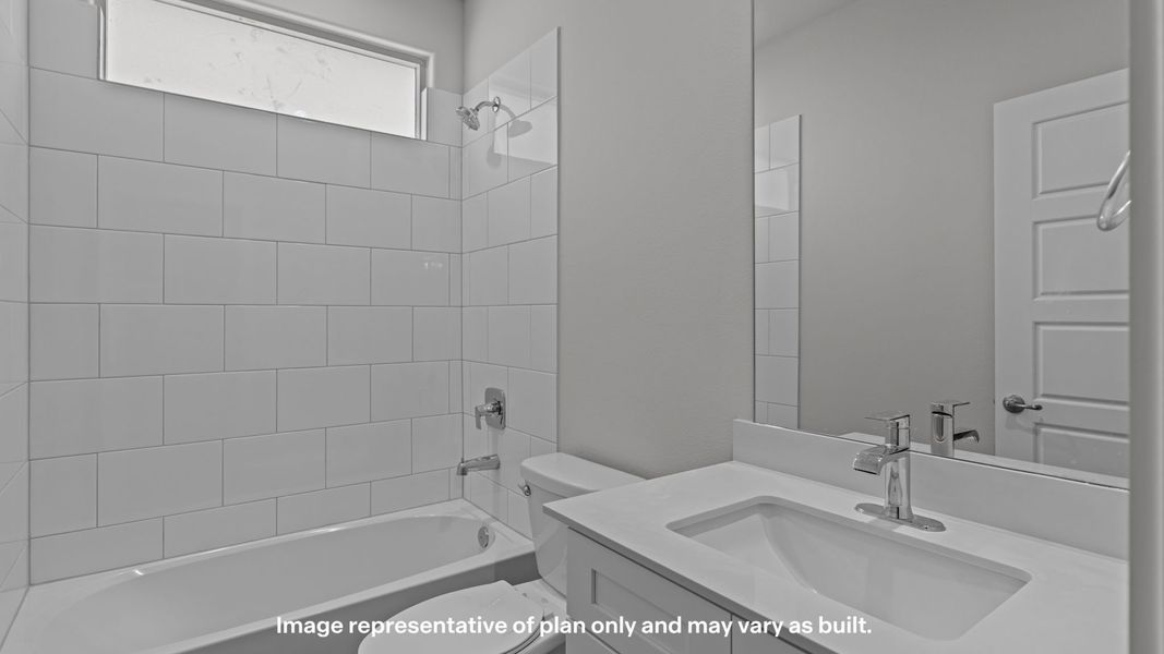 Furnished interior view inside a new home in Homestead at Parks Bell Ranch, Odessa (Image 11).