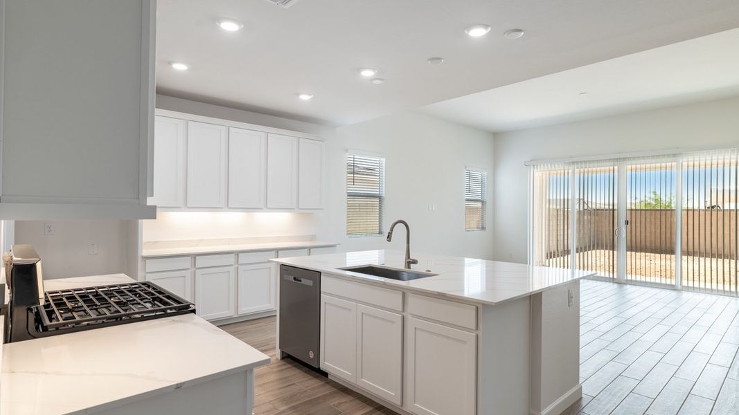 Furnished interior view inside a new home in Zanjero Pass, Waddell (Image 8).