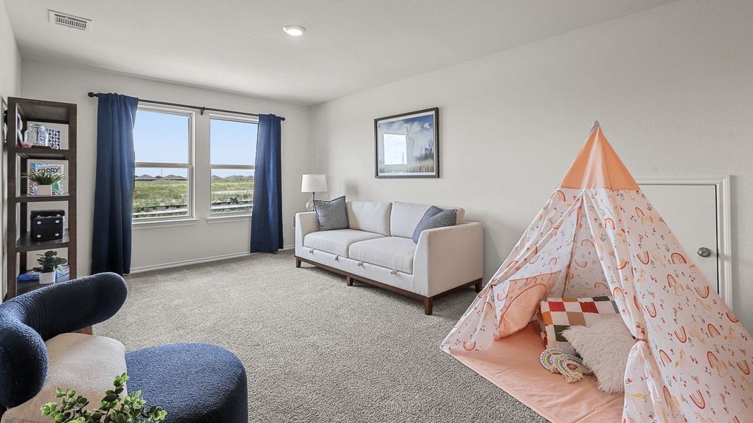 Furnished interior view inside a new home in Bluff Springs, Ferris (Image 26).