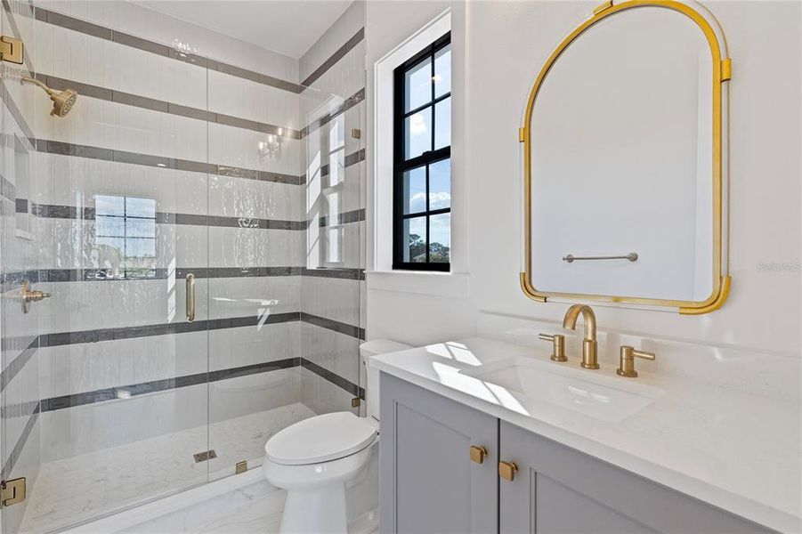 Furnished interior view inside a new home in , St. Petersburg (Image 9).