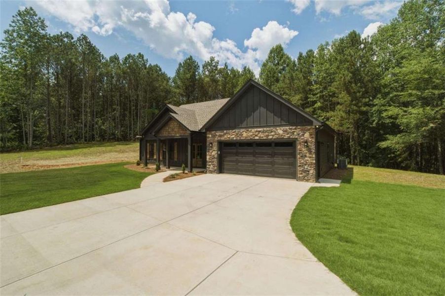 Front exterior of a new home in , Talking Rock, GA, highlighting curb appeal (Image 26).