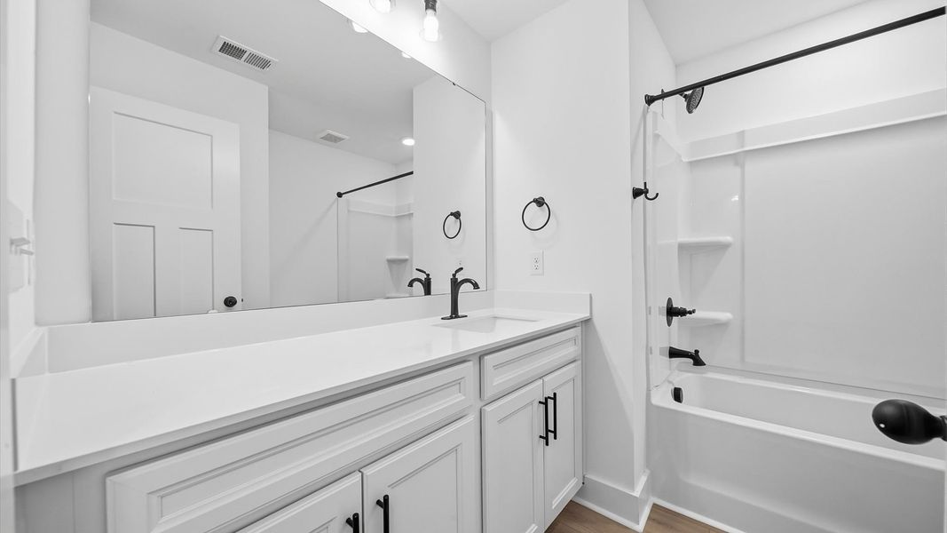 Furnished interior view inside a new home in Clayton Crossing, Arden (Image 16).