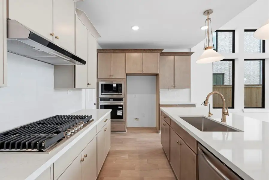 Furnished interior view inside a new home in Bridgeland 45', 50', 70', Cypress (Image 7).